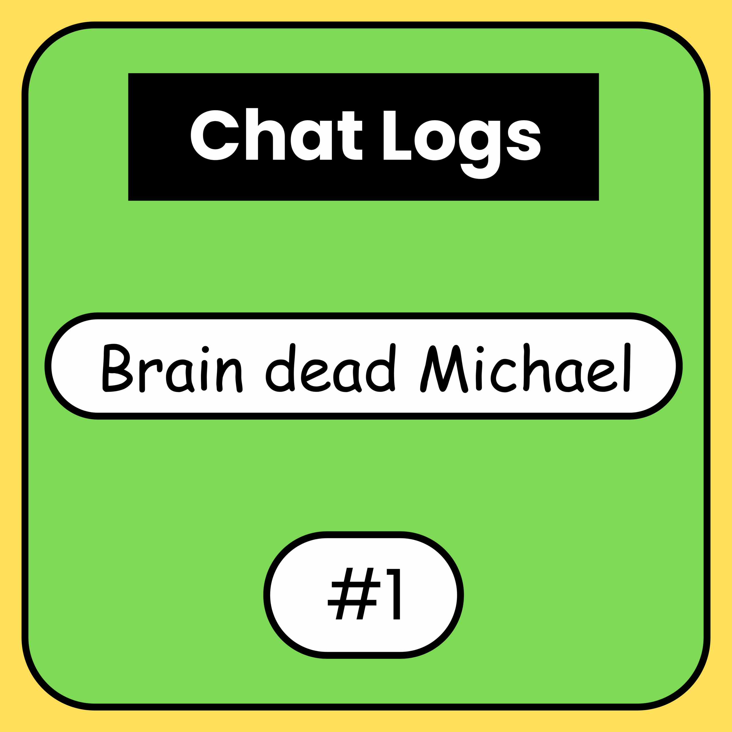 Chat Logs Cover for Chat Log 1